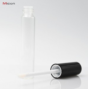 10 मिलीलीटर होंठ चमक कांच की बोतल