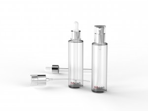 30ml Clear Forested Glass Bottle with Dropper/Sprayer