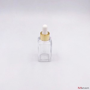 30ml glassflaske med spene dropper