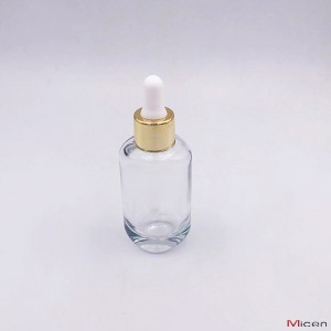 30ml Clear glass bottle with Teat dropper