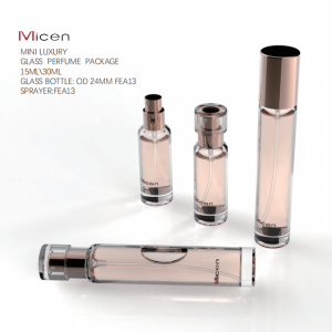 15ml/30ml Surlyn Outer-cap Perfume Glass Vial