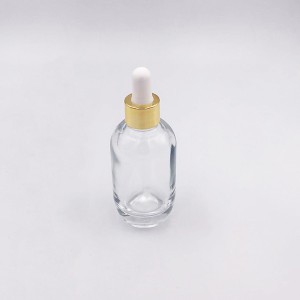40ml Glass thick base bottle with dropper