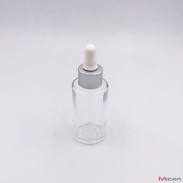 40ml Clear glass bottle with teat dropper Featured Image