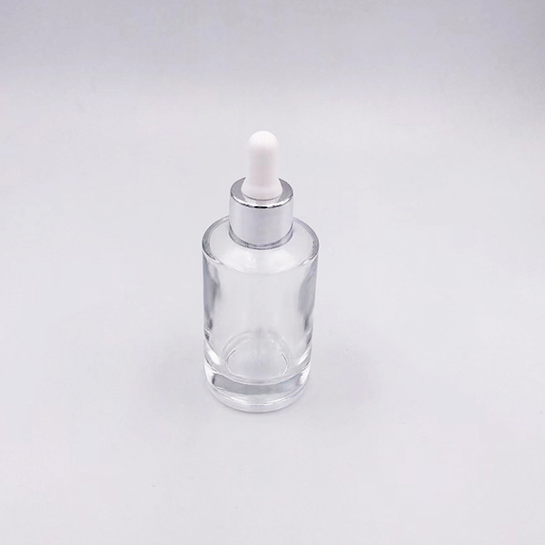 45ml Thick base clear glass bottle with dropper Featured Image