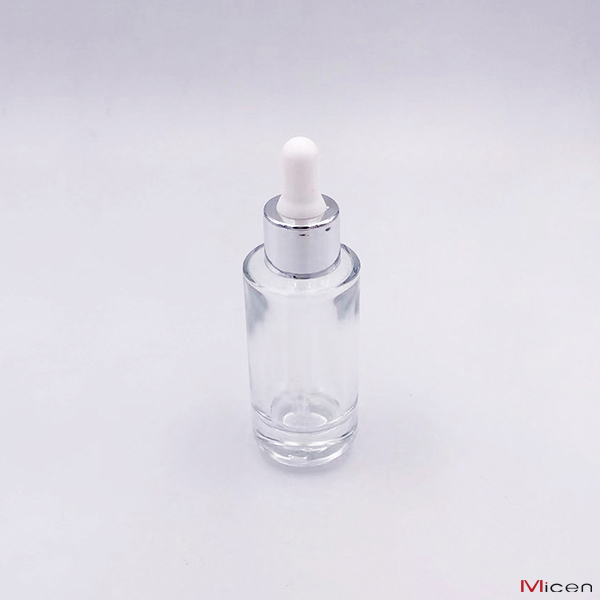 45ml clear glass bottle with Teat dropper Featured Image