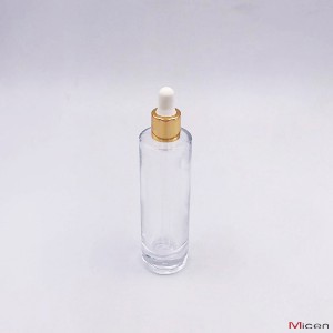 55ml Glass bottle with Teat dropper