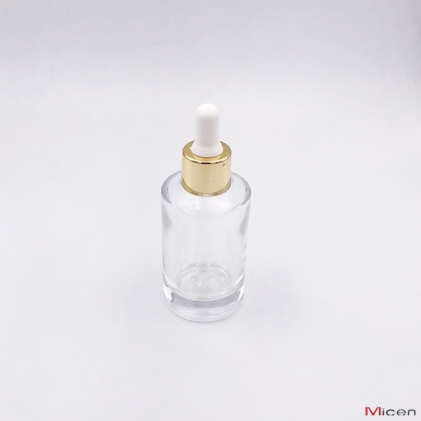 60ml Clear thick base glass bottle with dropper Featured Image
