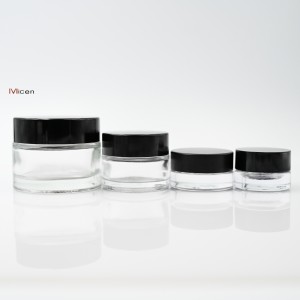 15-50g glass cream jar