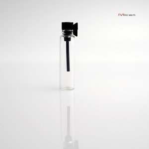 1-1.5ml sample glass vial with clip&stopper