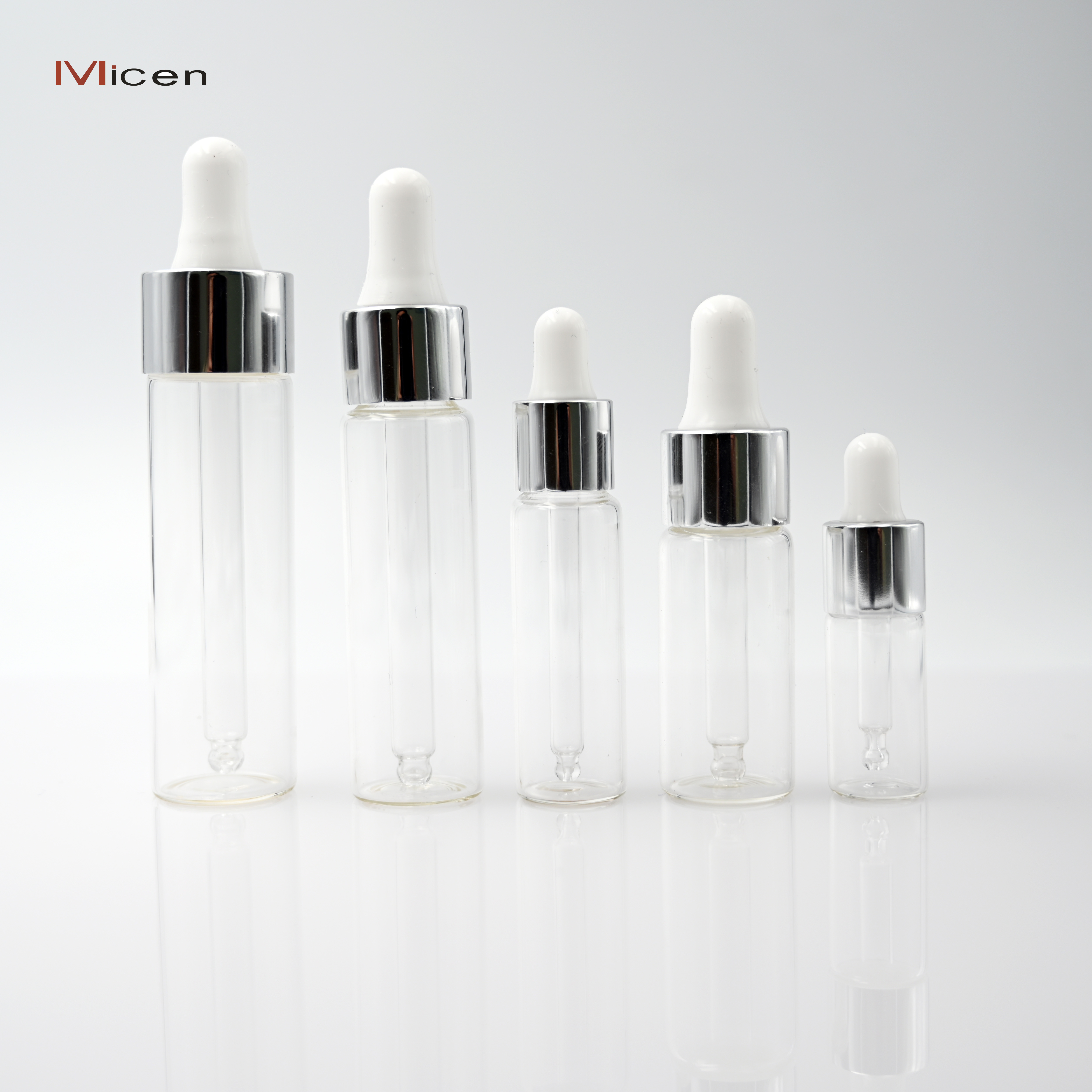 7-20ml Clear  glass bottle with dropper Featured Image