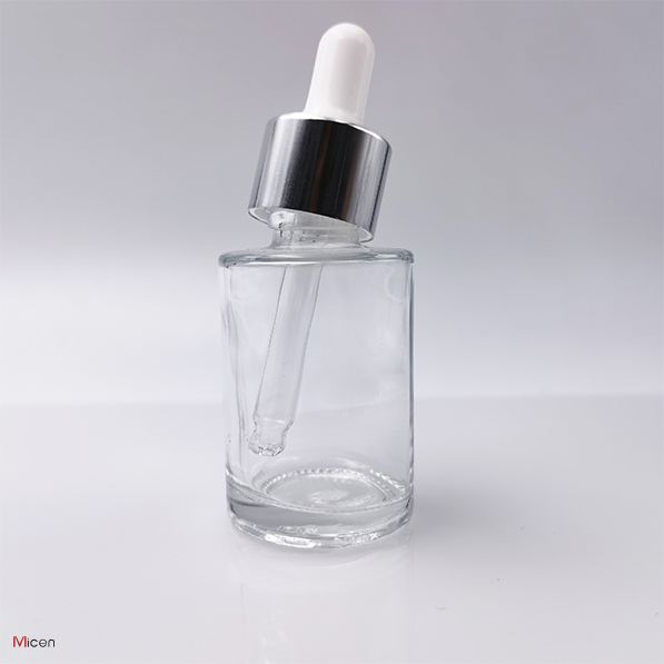 15ml Thick base clear glass bottle with Teat dropper Featured Image